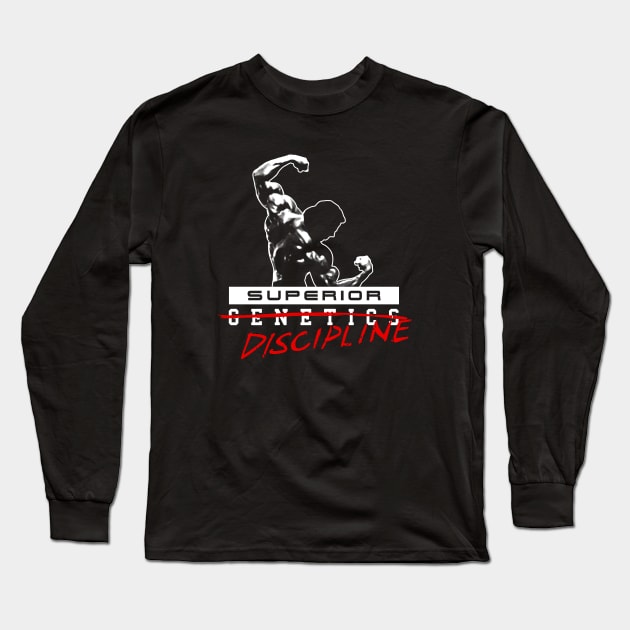 Superior Discipline Long Sleeve T-Shirt by CCDesign